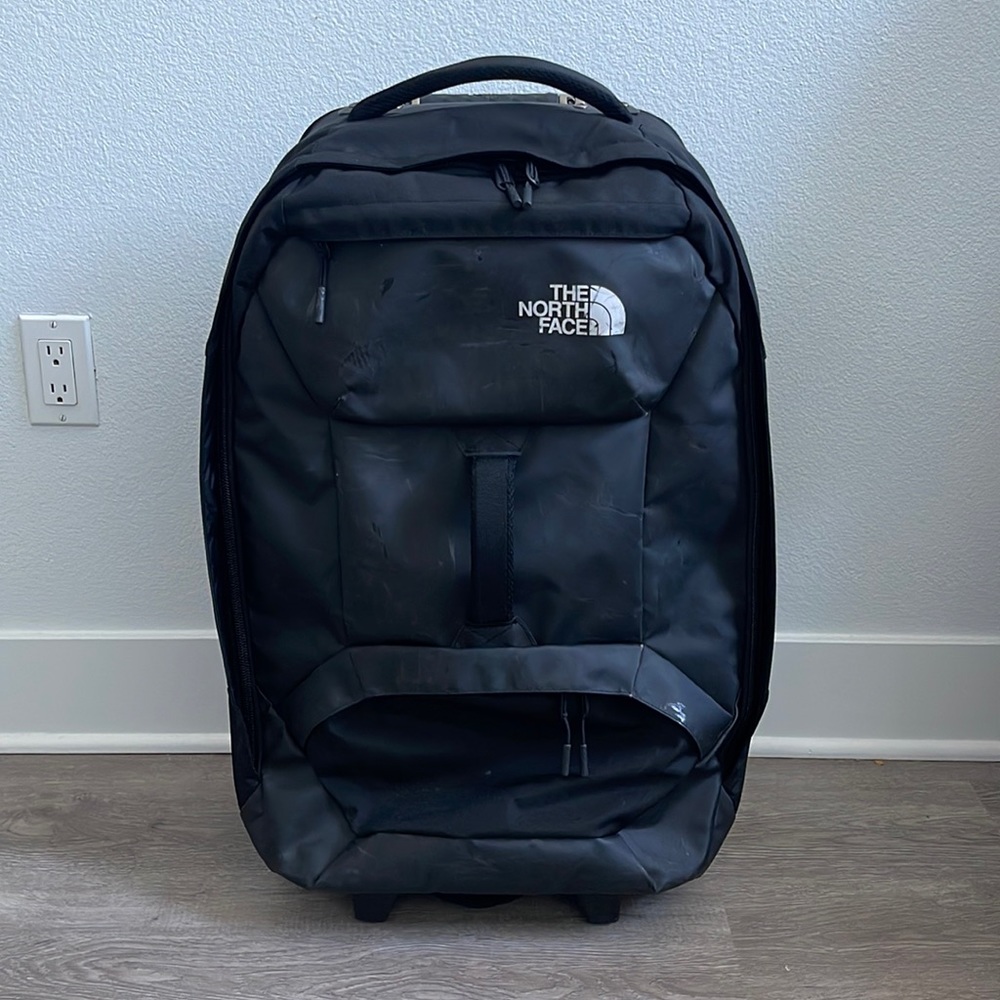 THE NORTH FACE ACCONA 26 CARRY-ONS LUGGAGE TRAVEL ROLLING BAG RTO (TNF BLACK)